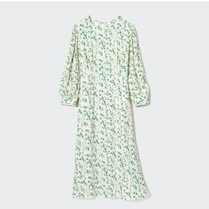 Uniqlo Printed Flare Dress